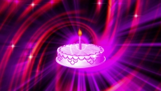 Birthday Cake Loop - Video HD