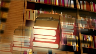 Books from a Library Loop - Video HD