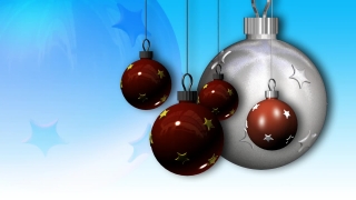 Christmas Ornaments Spin Loop - Video HD