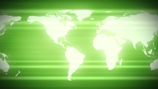 Cibernetic World Map Loop - Video HD