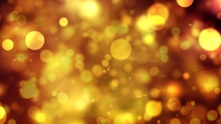 Golden Glitter Loop - Video HD