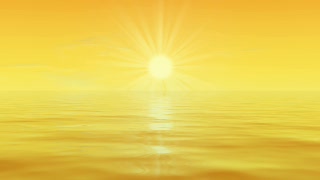 Golden Sky and Sea Loop - Video HD