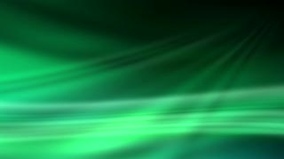 Green Northern Lights Loop - Video HD