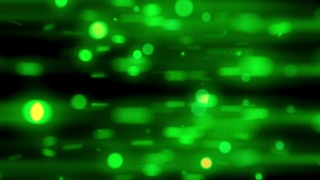 Green Spinning Glitter Loop - Video HD