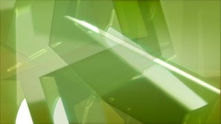 Lime Green Shapes Loop - Video HD