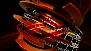 Movie Film Spinning Loop - Video HD