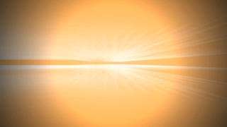 Orange Horizon Spins Loop - Video HD