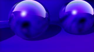 Royal Blue Orbs Loop - Video HD
