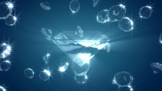 Sparkly Diamonds Animation Loop - Video HD