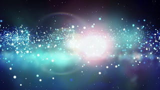 Glowing Galaxy Glitter Loop - Video HD
