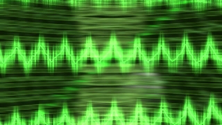 Green Waves Loop - Video HD